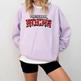 Preschool Rocks Back To School Graduation Teacher Student Comfort Colors Sweatshirt Orchid