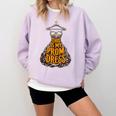 Prom Dress Prom Night Graduation Comfort Colors Sweatshirt Orchid