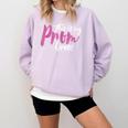 This Is My Prom Dress Shirt Senior Graduation Cute Tee Comfort Colors Sweatshirt Orchid