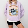 Proud 8th Grade Graduate Axolotl Graduation Eighth Comfort Colors Sweatshirt Orchid
