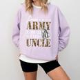 Proud Army National Guard Uncle National Guard Graduation Comfort Colors Sweatshirt Orchid
