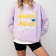 Proud Aunt Of a Class Of 2023 Graduate Senior Graduation Comfort Colors Sweatshirt Orchid