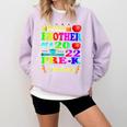 Proud Brother Of 2022 Pre K Graduate Graduation Comfort Colors Sweatshirt Orchid