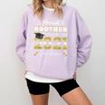 Proud Brother Class Of 2021 Graduate Senior 21 Graduation Comfort Colors Sweatshirt Orchid
