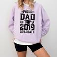 Proud Dad Of A Class 2019 Graduate T Shirt Graduation Comfort Colors Sweatshirt Orchid