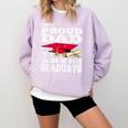Proud Dad Graduation Shirt 2018 Graduate Tee Comfort Colors Sweatshirt Orchid
