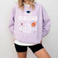 Proud Grandma Of 2025 Basketball Senior Graduation Day Comfort Colors Sweatshirt Orchid