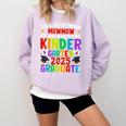 Proud MAWMAW Of Awesome Kindergarten Pre-K Graduation 2025 Comfort Colors Sweatshirt Orchid