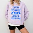 Proud Mom Of 2018 Senior Graduation T Shirt Comfort Colors Sweatshirt Orchid