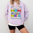 Proud MOM Of a 2025 PRE-K Graduate -Graduation Comfort Colors Sweatshirt Orchid