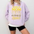 Proud Mom Of A 2026 Senior Graduation Pride Comfort Colors Sweatshirt Orchid