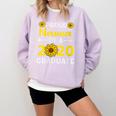 Proud Nanna Of 2020 Graduate Class Of 2020 Graduation Comfort Colors Sweatshirt Orchid