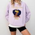 Proud Queen PhD Doctorate Degree Graduation T-Shirt Comfort Colors Sweatshirt Orchid
