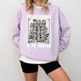 Read Books Stay Weird Introvert Book Lover Book Comfort Colors Sweatshirt Orchid
