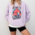 Retro Toon Introvert Sarcasm Anti-Social Nihilism Comfort Colors Sweatshirt Orchid Retro Toon Introvert Sarcasm Anti-Social Nihilism Comfort Colors Sweatshirt Orchid