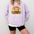Sarcastic Sloth Introvert Anti Social Comfort Colors Sweatshirt Orchid Sarcastic Sloth Introvert Anti Social Comfort Colors Sweatshirt Orchid