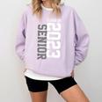 Senior 2023 Senior 23 Senior Class Of 2023 Graduation Done Comfort Colors Sweatshirt Orchid