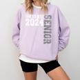 Senior 2024 Class Of 2024 Seniors Graduation 2024 Senior 24 Comfort Colors Sweatshirt Orchid
