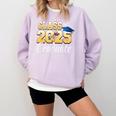 Senior 2025 Class Of 2025 Senior Graduate 2025 Graduation Comfort Colors Sweatshirt Orchid