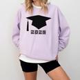 SENIOR 2025 Cute Graduation Class Of 2025 Graduate Comfort Colors Sweatshirt Orchid