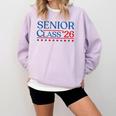 Senior 2026 Class Of 2026 Seniors Graduation 2026 USA Comfort Colors Sweatshirt Orchid