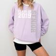 Senior Class Of 2019 19 High School Graduation Tee Comfort Colors Sweatshirt Orchid
