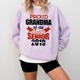 Senior Class Of 2019 Tshirt Graduation Awesome Grandma Comfort Colors Sweatshirt Orchid