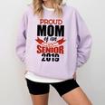 Senior Class Of 2019 Tshirt Graduation Awesome Mom Comfort Colors Sweatshirt Orchid