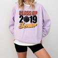 Senior Class Of 2019 Tshirt Graduation Students Hockey Comfort Colors Sweatshirt Orchid