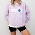 Senior Class Of 2024 Bowling First Day Of School Graduation Comfort Colors Sweatshirt Orchid