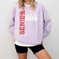 Senior Class Of 2026 Graduation Grad 26 Comfort Colors Sweatshirt Orchid