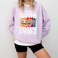 Sloth For Sloth Lover Men Women Kids Introvert Comfort Colors Sweatshirt Orchid Sloth For Sloth Lover Men Women Kids Introvert Comfort Colors Sweatshirt Orchid
