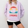 I Like Sloths And Maybe 3 People Sloth Lover Introvert Retro Comfort Colors Sweatshirt Orchid I Like Sloths And Maybe 3 People Sloth Lover Introvert Retro Comfort Colors Sweatshirt Orchid