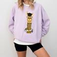 SmileteesGrad Llama Graduation T-Shirt Comfort Colors Sweatshirt Orchid
