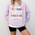 So Long 5th Grade Graduation Middle School Here I Come Kids Comfort Colors Sweatshirt Orchid