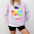 So Long Kindergarten Graduation 2025 Graduate 1st Grade Comfort Colors Sweatshirt Orchid