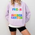 So Long Pre K Graduation Kindergarten Here I Come Kids 2024 Comfort Colors Sweatshirt Orchid