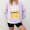 Sophomore 2028 Class Of 2028 Graduation 2028 10th Grade Comfort Colors Sweatshirt Orchid