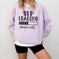 Speech Pathologist Loading 2021 Graduation Speech Therapist Comfort Colors Sweatshirt Orchid