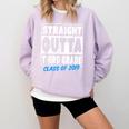 Straight Outta Third Grade Class Of 2019 Graduation Comfort Colors Sweatshirt Orchid