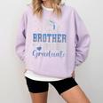 Super Proud Brother Of 2026 Graduate Graduation Family Comfort Colors Sweatshirt Orchid