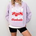 Super Proud Nephew Of a 2026 Graduate 26 Graduation Comfort Colors Sweatshirt Orchid