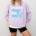 Veterinarian Vet Tech Week Graduation Thank You Birthday Comfort Colors Sweatshirt Orchid