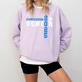 Volleyball Senior Night Volleyball Senior 2025 Graduation 23 Comfort Colors Sweatshirt Orchid
