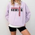 Wrestling Senior Night Wrestling Senior 2025 Graduation 69 Comfort Colors Sweatshirt Orchid