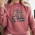 1st First Grade Graduation Tshirt Moving On To 2nd Grade Comfort Colors Sweatshirt Crimson