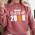 2018 Business Graduation Shirt Business Major Comfort Colors Sweatshirt Crimson