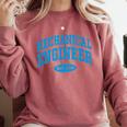 2019 Graduation For Mechanical Engineer Comfort Colors Sweatshirt Crimson