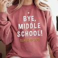 2019 Middle School Graduation Junior High Student Shirt Comfort Colors Sweatshirt Crimson