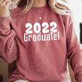 2022 Graduate Last Day Of School & Graduation Comfort Colors Sweatshirt Crimson